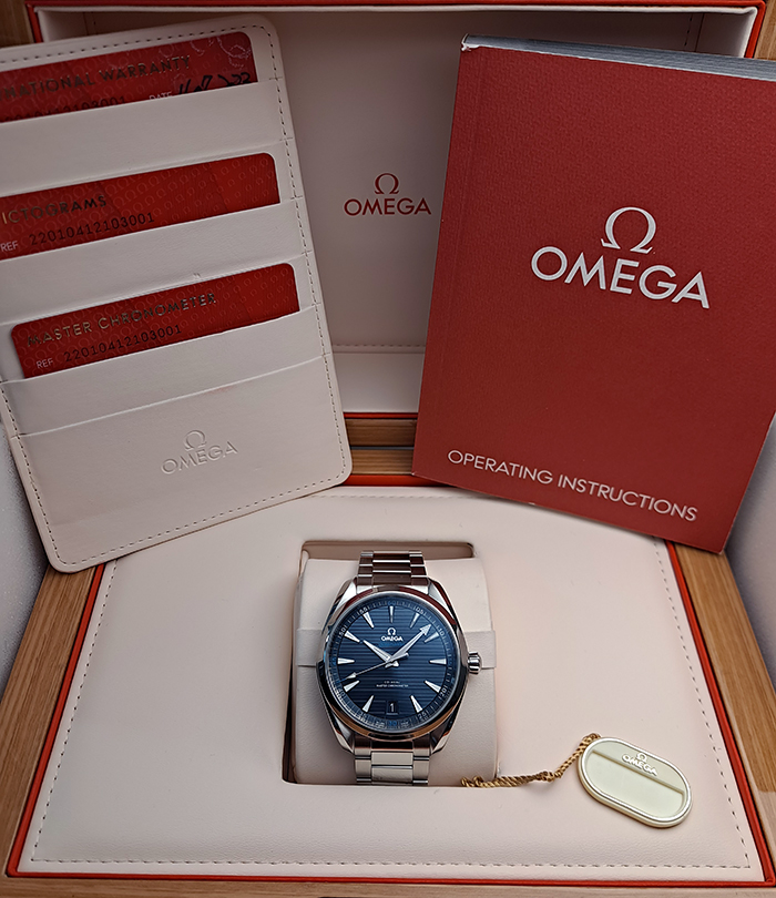 Omega Seamaster Aqua Terra 150M Co-Axial Master Wristwatch Ref. 220.10.41.21.03.001